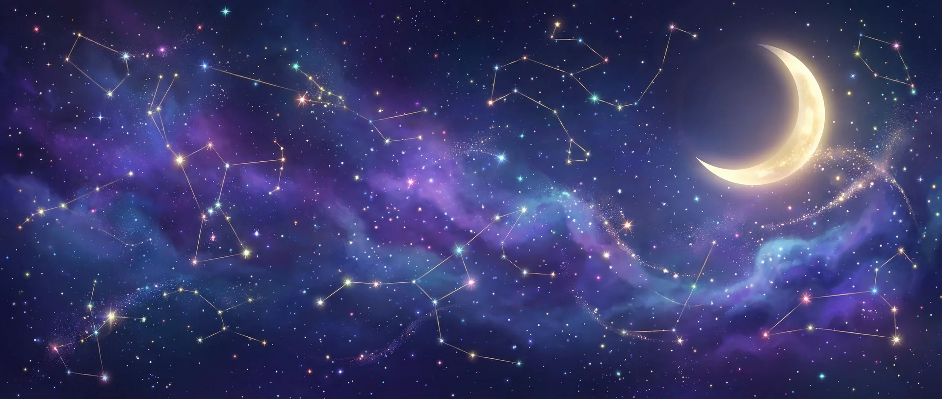 星空背景 - 来的都是客全集 | 每日星座运势与塔罗占卜